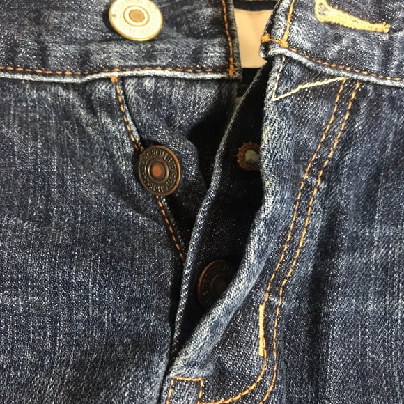 Abercrombie&Fitch 25/0 Button Fly Jeans Pristine! - Picture 6 of 13